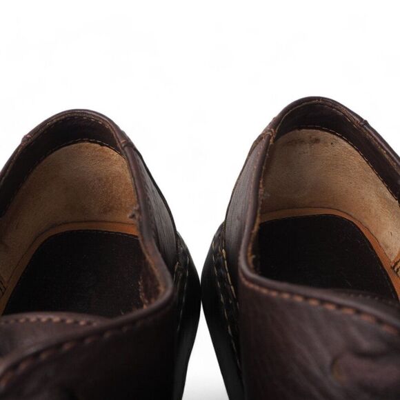 Born Leather Square Toe Oxfords Brown B6032 i2 Men's 10/44 - Picture 11 of 11